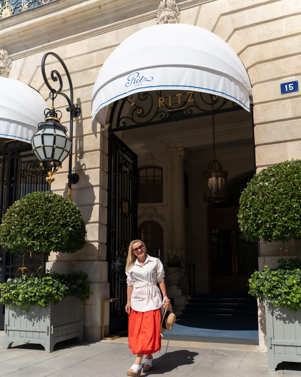 Place Vendôme, outside the Ritz Paris